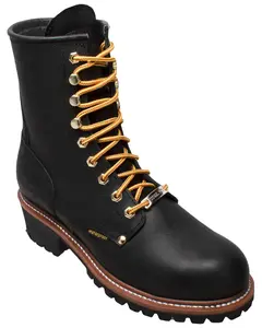 Adtec Men's Ad Tec 9" Waterproof Logger Work Boot Soft Toe - 1439Wp