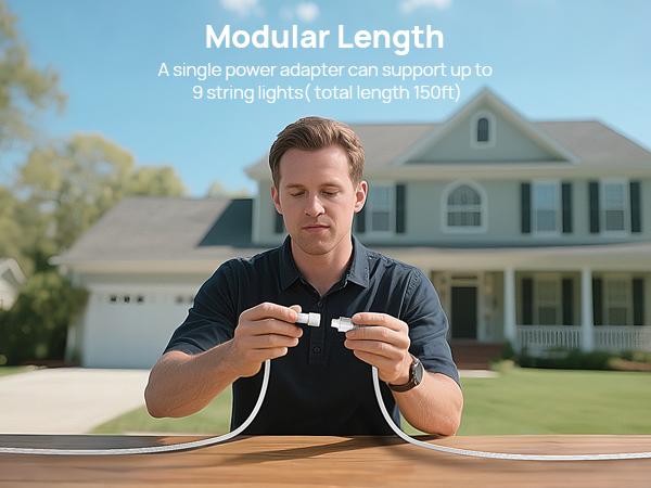 [Daily & Security Lighting] Linkind Smart Permanent Outdoor Lights 100ft RGBTW Christmas Lights 85 Scenes Modes IP67 Waterproof Alexa & Google Assistant Compatible for Daily Holiday Decorations