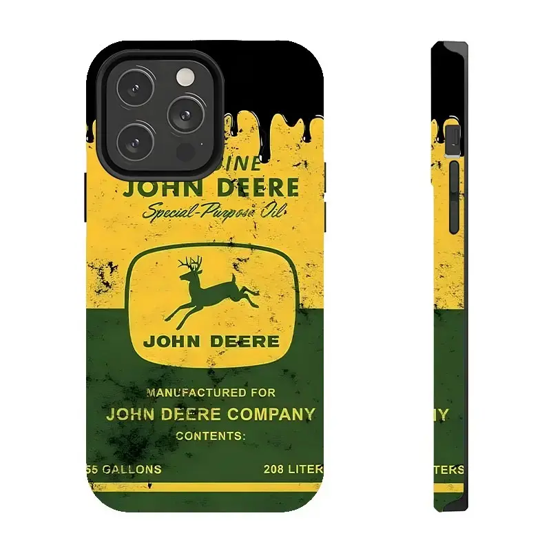 John Deere Hunting Tough Phone Case Suitable for iPhone 17/16/15/14/13/12/11 Pro Max/Plus Trendy Phone Cases Phone Cover Hard Case