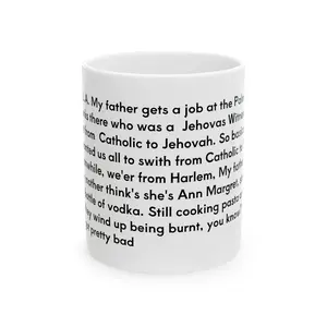 So We Move To L.A. Queen of Melrose | Ceramic Mug, (11oz, 15oz) | Funny Mug