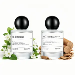 RISNOW Classic woody & floral fragrance set Perfume for Men and Women Long-lasting fragrance 100 ml (3.4 fl.oz.) with portable packaging