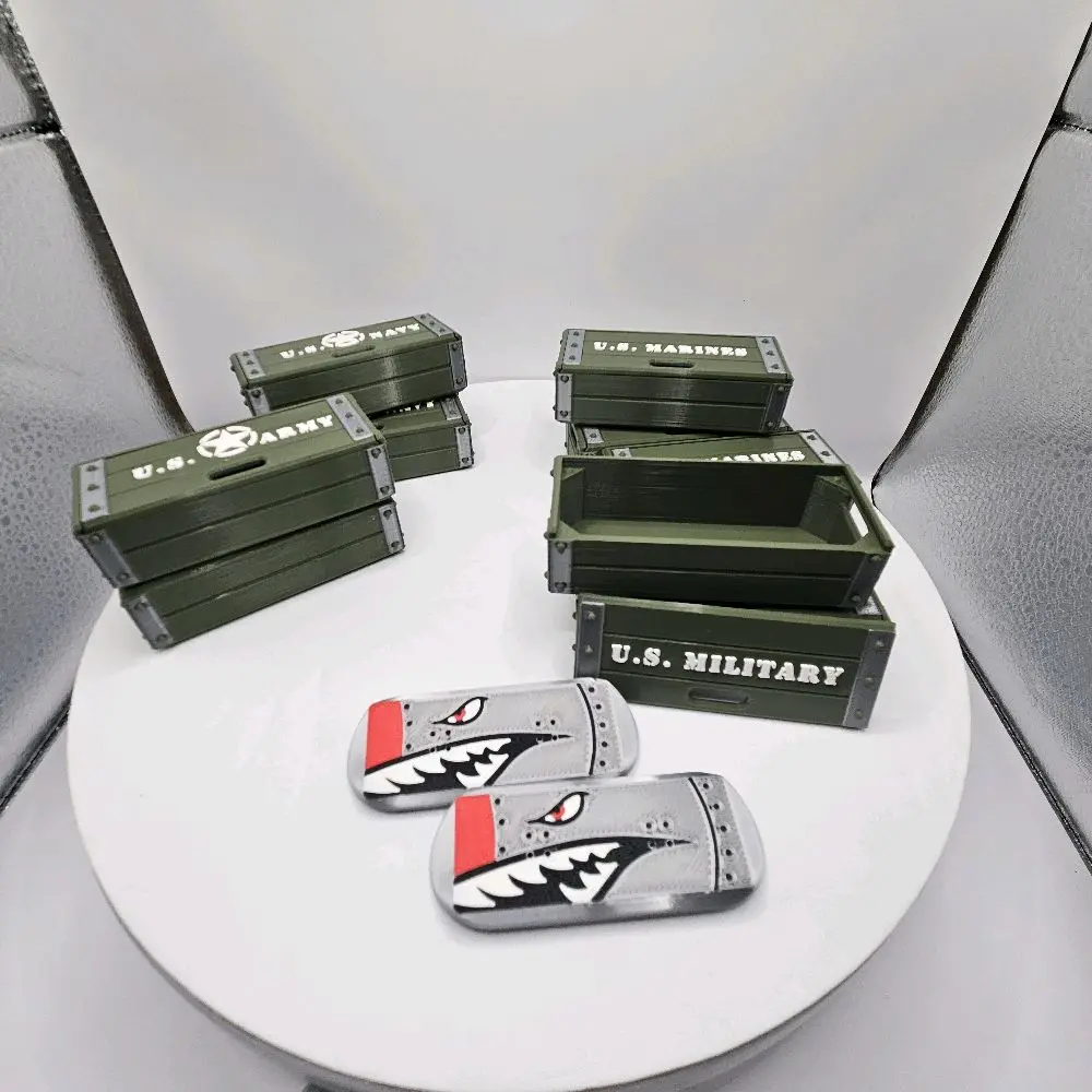 Veteran Magnetic Flying Tiger Fidget Toy with Crate.