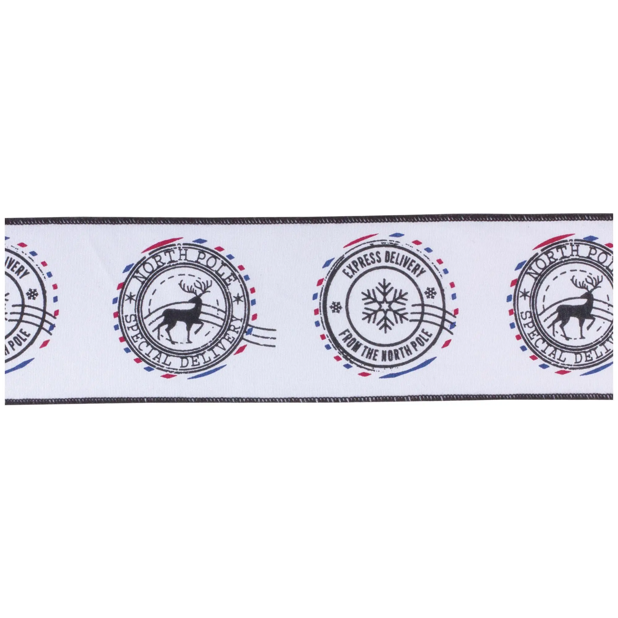 Melrose Wired Cotton Ribbon 4" x 5 yds