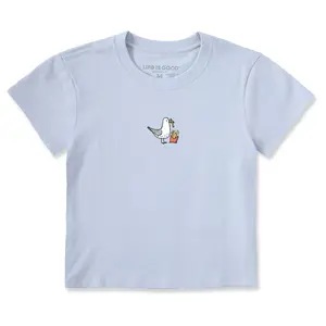Women's Seagull and Fries Crusher-LITE Shrunken Tee