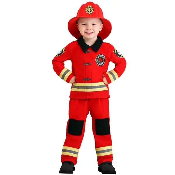 Toddler Friendly Firefighter Costume