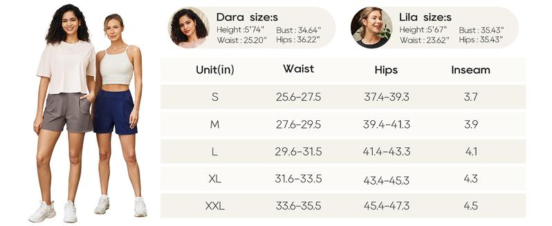 G4Free Shorts for Women Trendy High Waisted Casual Summer Shorts 2024 Athletic Shorts with Pockets Fit Outdoorfun