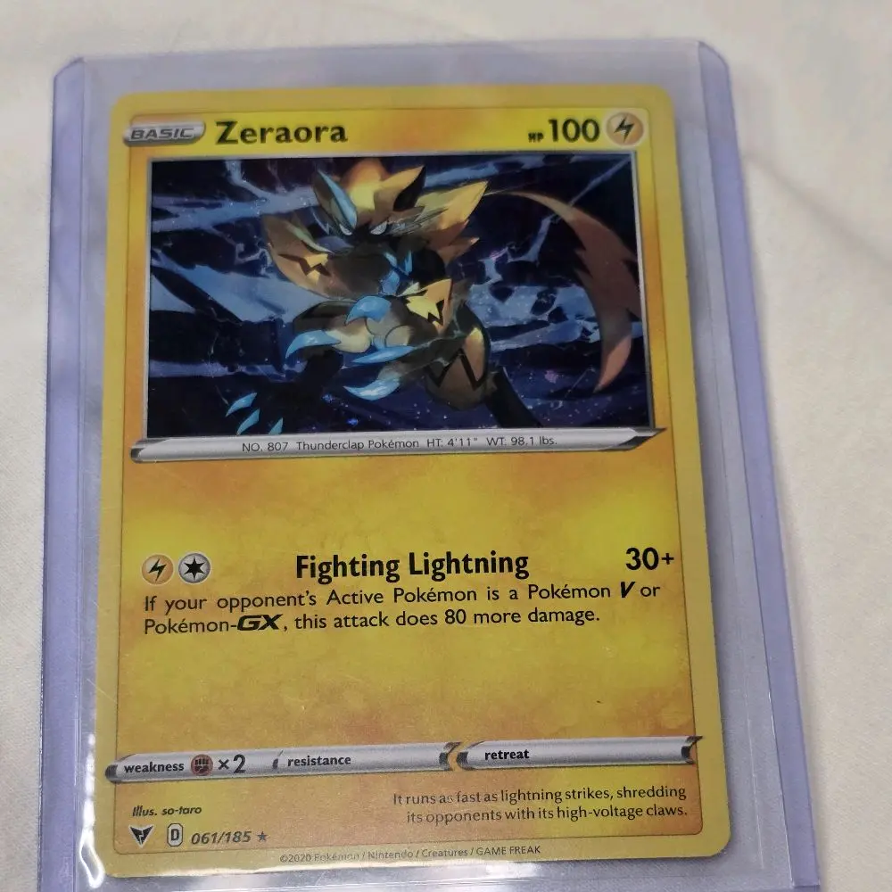 zeraora vmax 054/159 - TikTok Shop