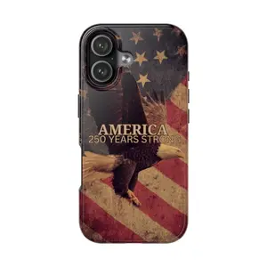 America Semiquincentennial Phone Cover, 1776–2026 Freedom Celebration, Patriotic Aesthetic Gift for Americans