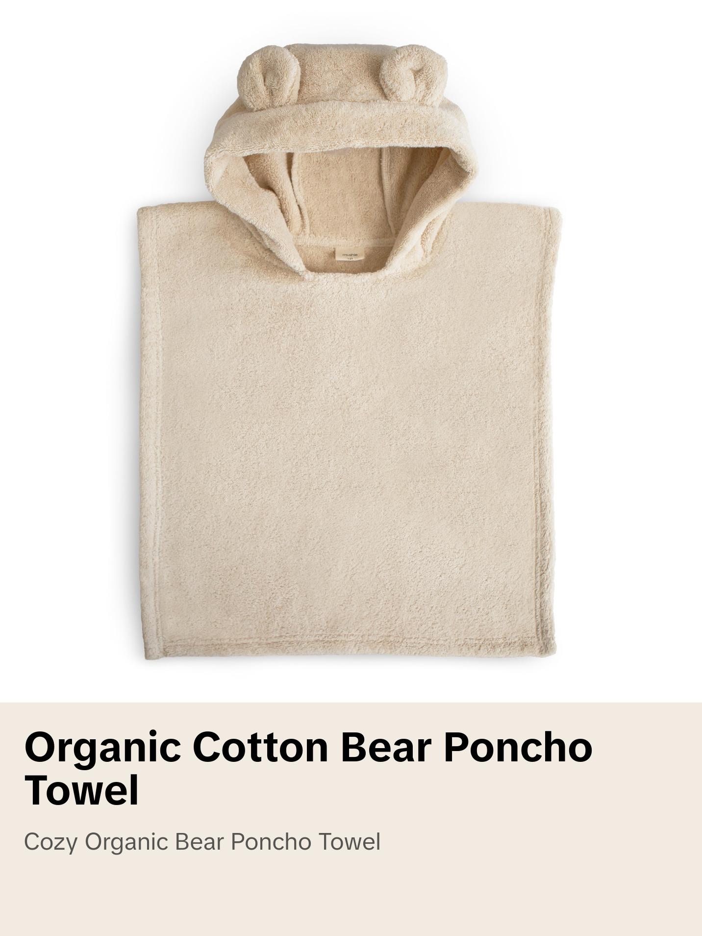 Bear Poncho Towel