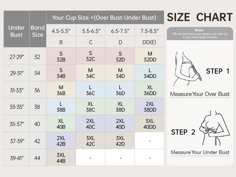 OEAK Seamless Women's Bra with Soft Support , Wireless and Full Coverage Available in Regular and Plus Sizes