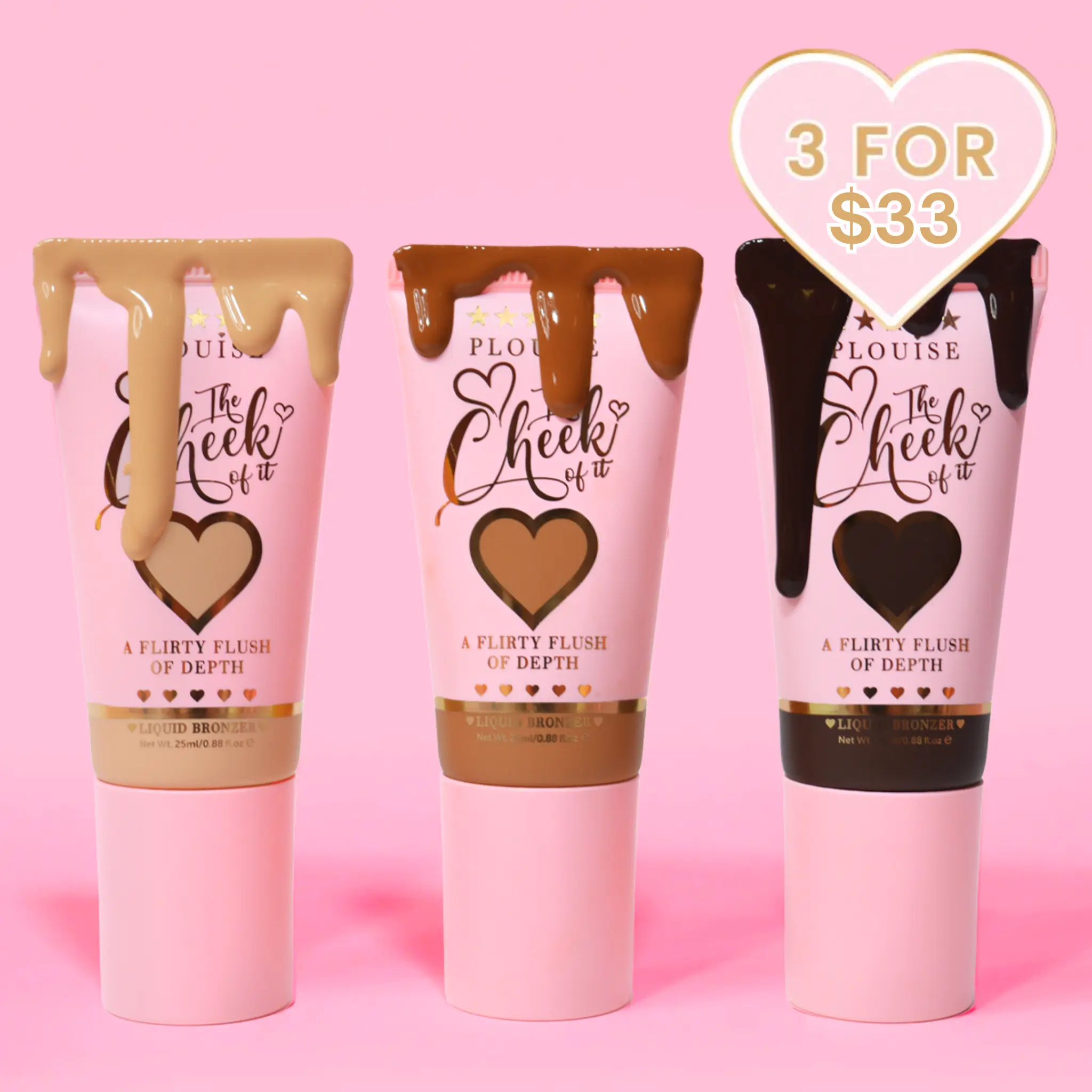P.Louise The Cheek of it - Liquid Bronzer