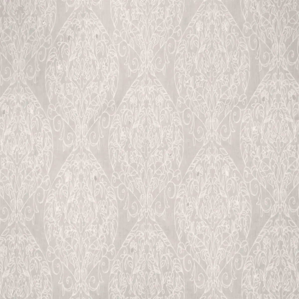 Bethany Marissa Fog Grey Cotton Woven Fabric by the Yard | 56″