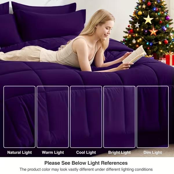 2/3pcs Comforter Set, 100% Microfiber Filling, Soft & Luxurious Warmth, 1 Quilt + 1/2 Pillowcases, Machine Washable, Must-Have Bedding for Home And Dorm, Perfect Gift for Valentine's Day, Weddings, And Galentine's Day