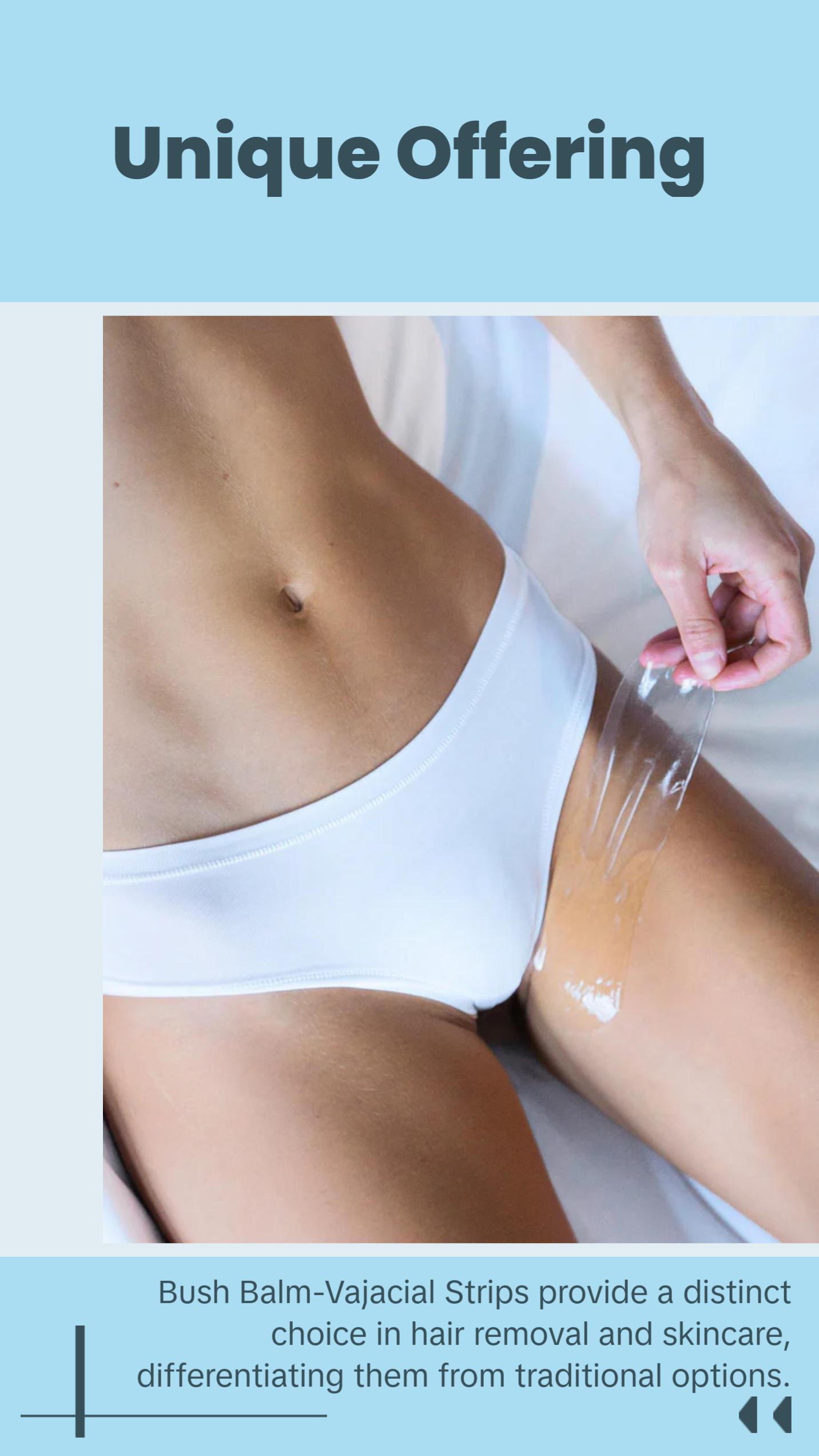 bio-collagen Bush Balm-Vajacial Strips