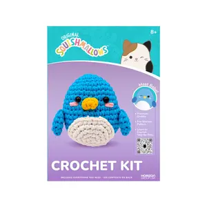 Bebe The Bluebird Squishmallows Crochet Kit