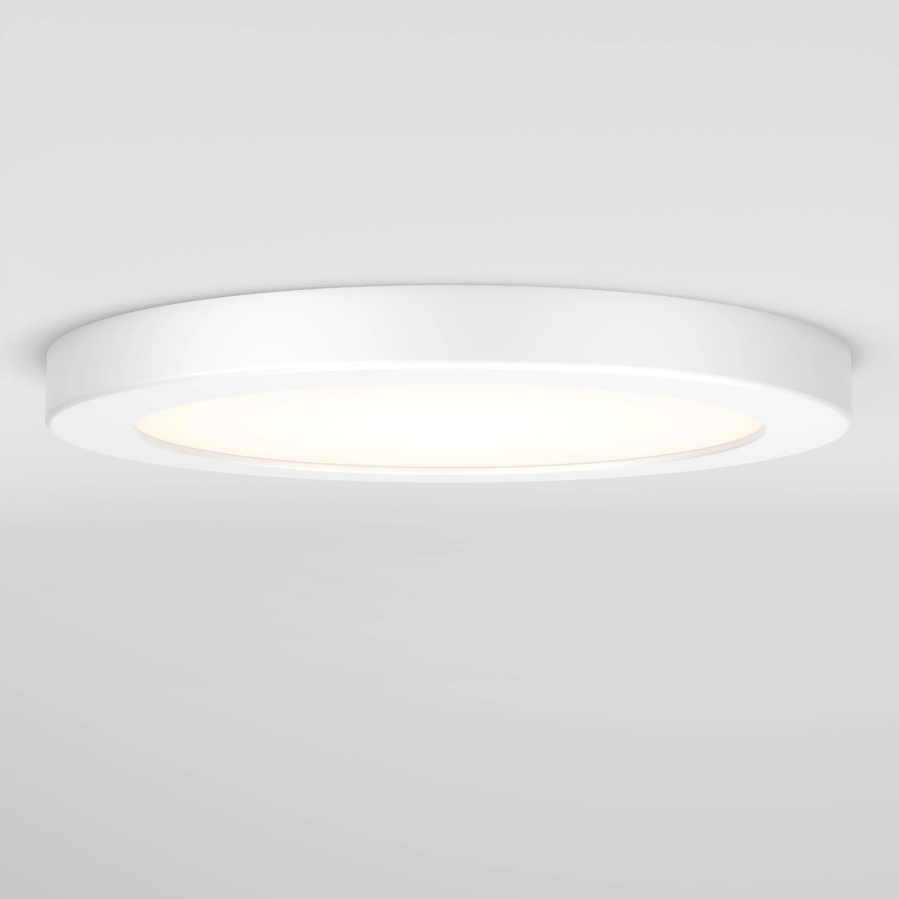 Europa Disk 7 in. LED modern flush mount light 3 CCT