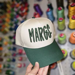 MARGS. 3D puff embroidered hat