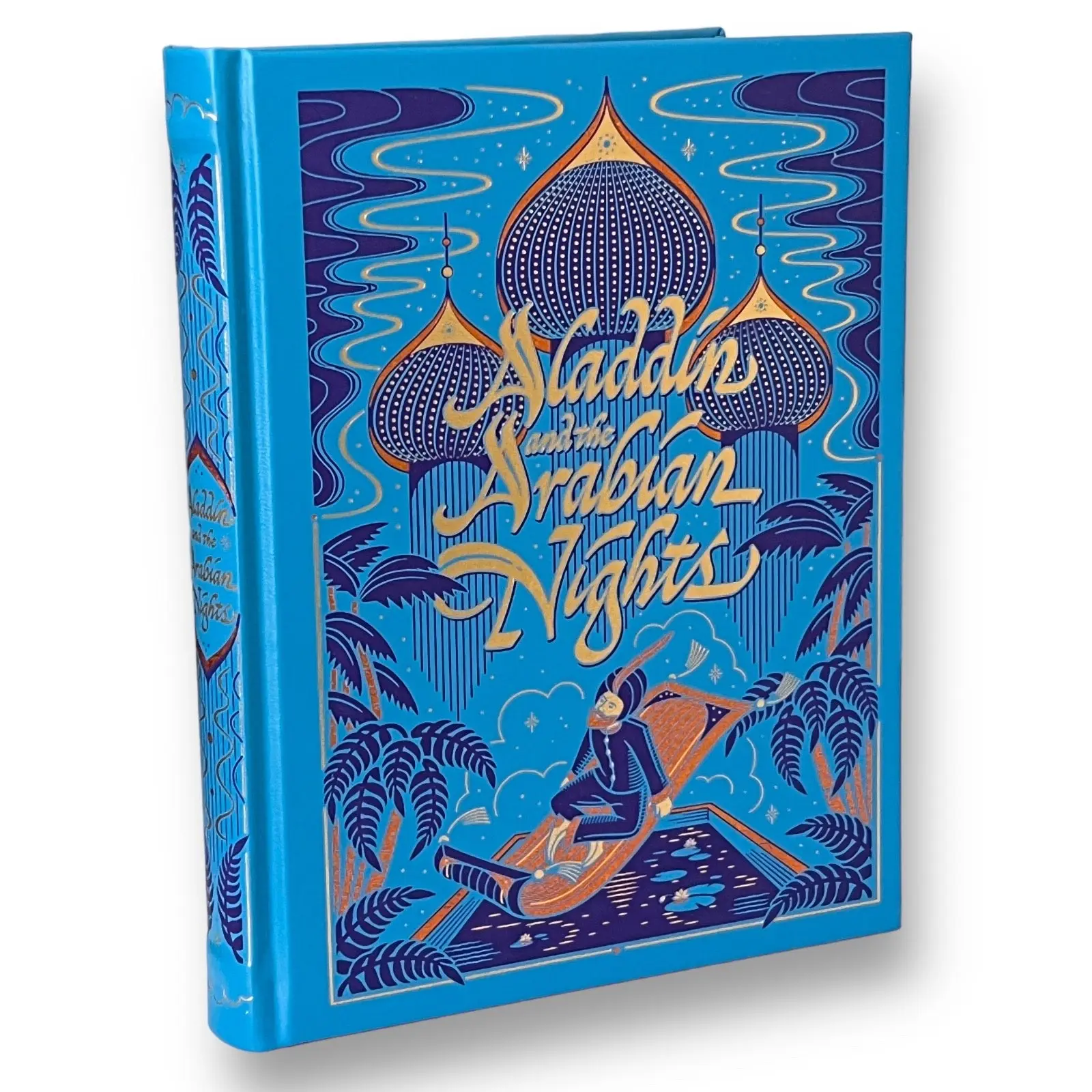 Aladdin and the Arabian Nights - Collectible Illustrated Leather Bound Hardcover