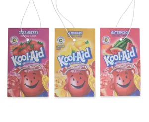 Kool-Aid Packet Air Freshener Set Of 3 | Strawberry, Lemonade, Watermelon