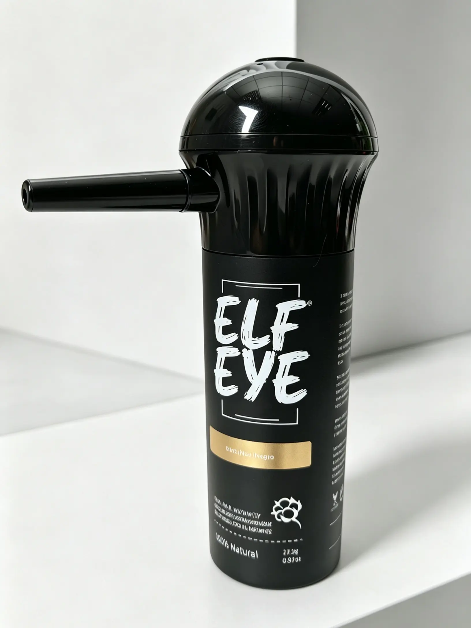 ELFEYE Electric Hair Fiber Sprayer Kit | Plant-Based Hair Building Fibers for Thinning Hair | Waterproof Root Touch Up Hair Thickener | Natural Look & Cruelty-Free