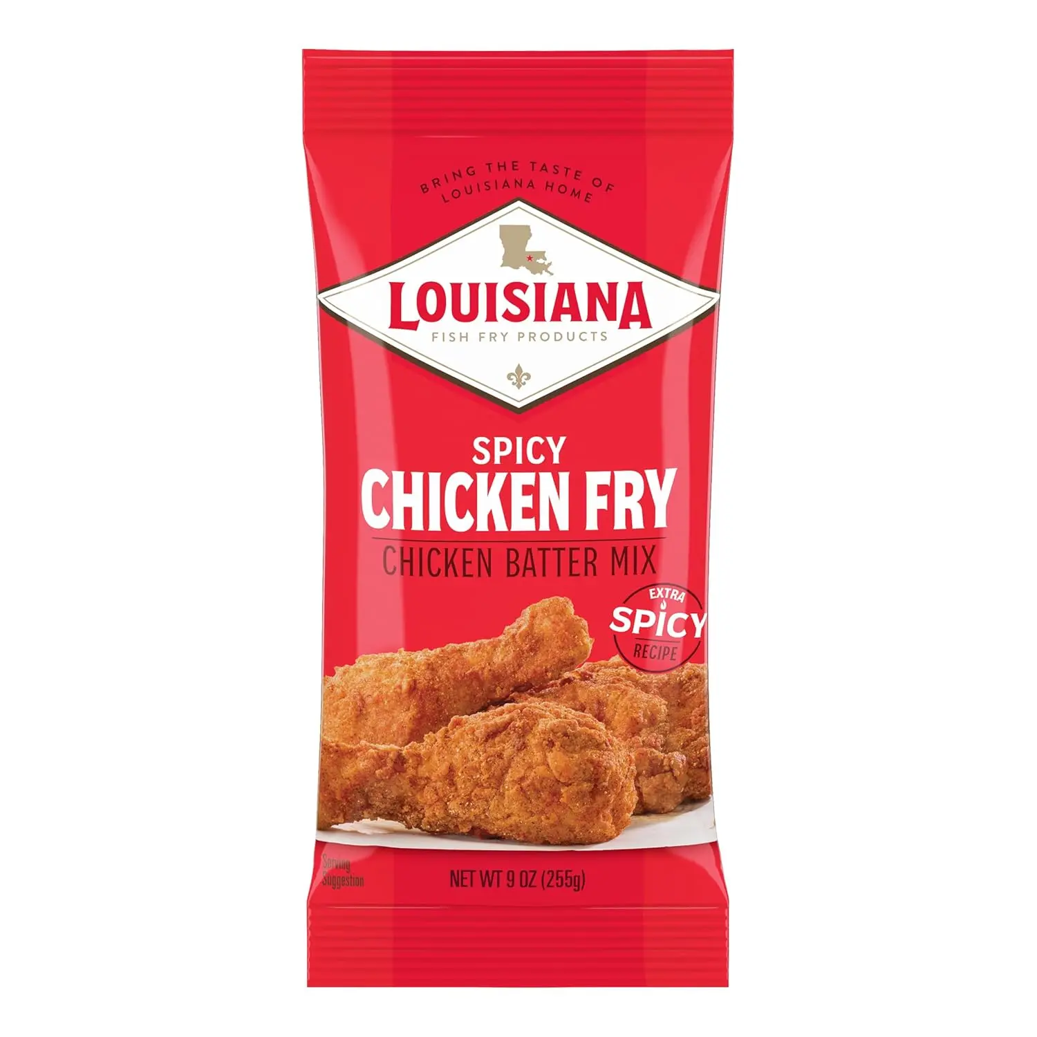 Louisiana Fish Fry Products Spicy Chicken Fry Batter Mix 9 oz.