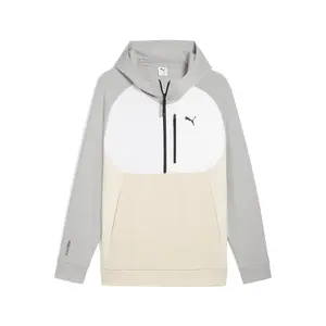 PUMA Mens Pumatech Half Zip Hoodie Athletic Outerwear Casual - Grey
