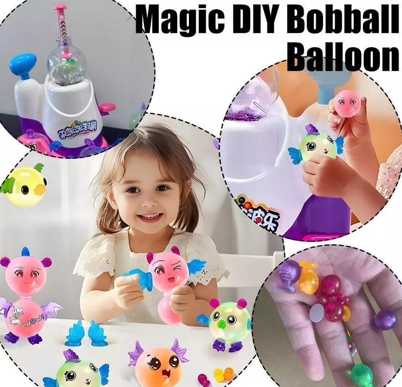 Children 2-8 Years Old Magic Magic Sticky Music Balloon Bobo Inflator Stic X7S3