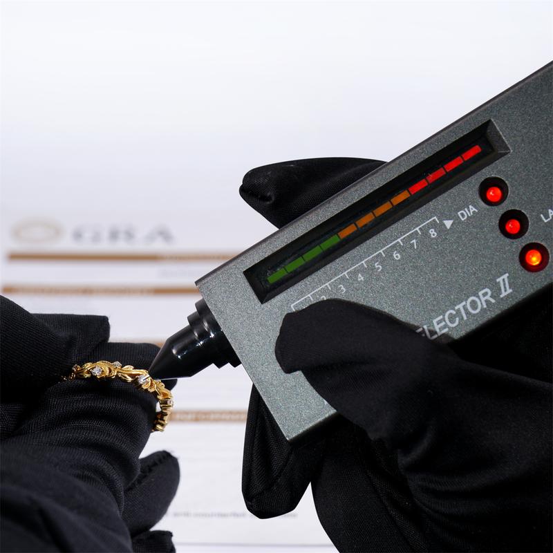 Delzzad Golden Vine Eternity Ring Floral Band Engagement Ring Synthetic Moissanite Band Ring Jewelry S925 Perfect Birthday Engagement Wedding Anniversary Christmas Gift