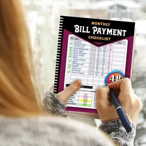 Financial Planner & Bill Payment Tracker Notebook – 4-Year Budget & Expense Tracker with 960 Entries, Personal Finance Organizer for Adults, Families & Students, Monthly Money Management for Home, Office & Budget Planning, Practical Gift for Savers