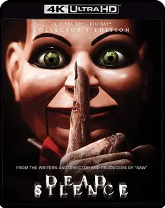 Dead Silence (Collector's Edition)  [4K ULTRA HD BLU-RAY MOVIE] With Blu-Ray, 4K Mastering, Collector's Ed, Subtitled