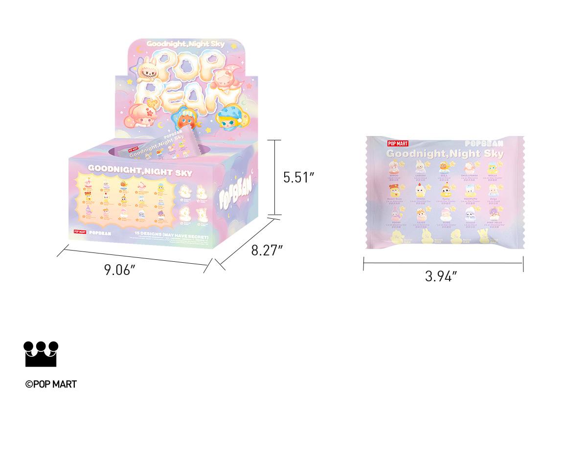 POP BEAN Goodnight,Night Sky Series(1 PC Per Pack)