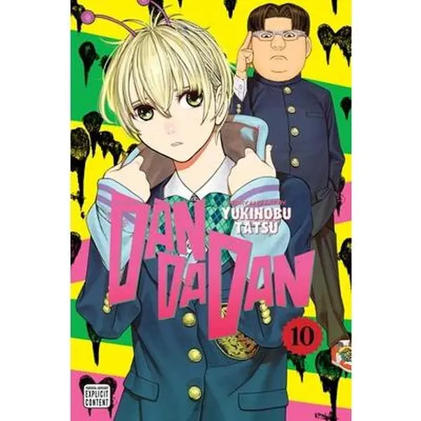 Dandadan Vol. 10 - Yukinobu Tatsu New English Trade Paperback, Paranormal Battles & Secret Crushes Theme, Jewel & Momo Focus, 210 Pages, 0.42 lbs, 7.61" h x 5.14" l x 0.65" w