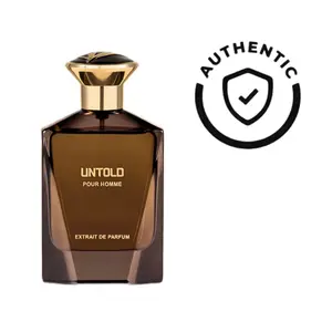 Untold Fragrance Story Extrait De Parfum 3.4oz 100ML + Refill mini bottle (AUTHENTICITY GUARANTEED | Every order gets free samples)