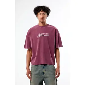 Pacsun Men's Still Becoming Cropped Boxy T-Shirt