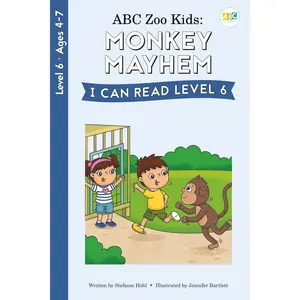ABC Zoo Kids: Monkey Mayhem I Can Read Level 6 (ABC See, Hear, Do) Paperback – February 18, 2025