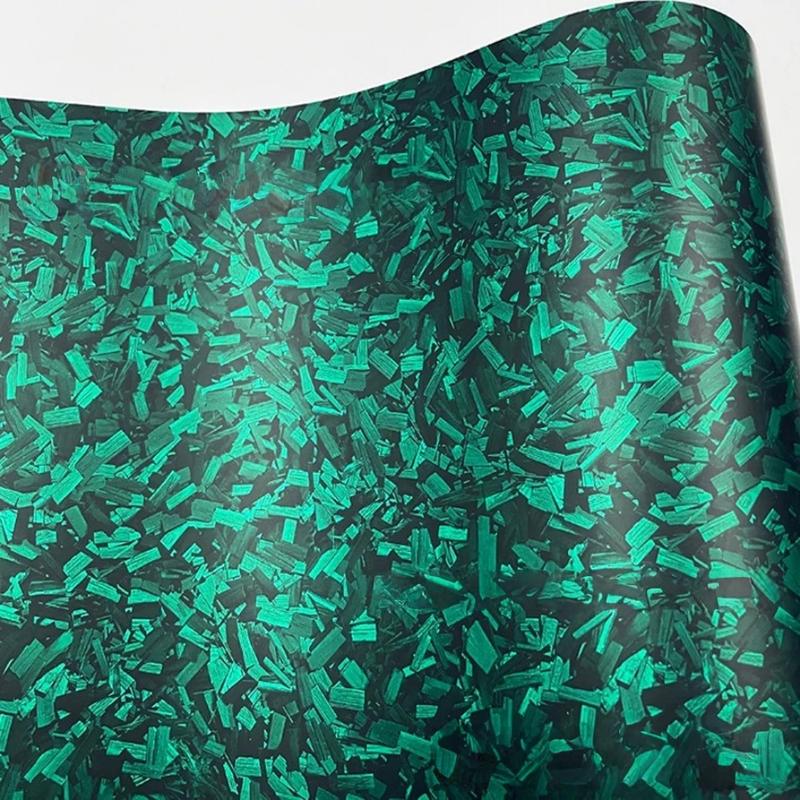 60" x 12" Car Body Vinyl Film Wrap Sticker With Tool Set, 5FT x 1FT Car Wrap Vinyl Roll with Air Release - Air Bubble Free (7D Matte Carbon Fibre)