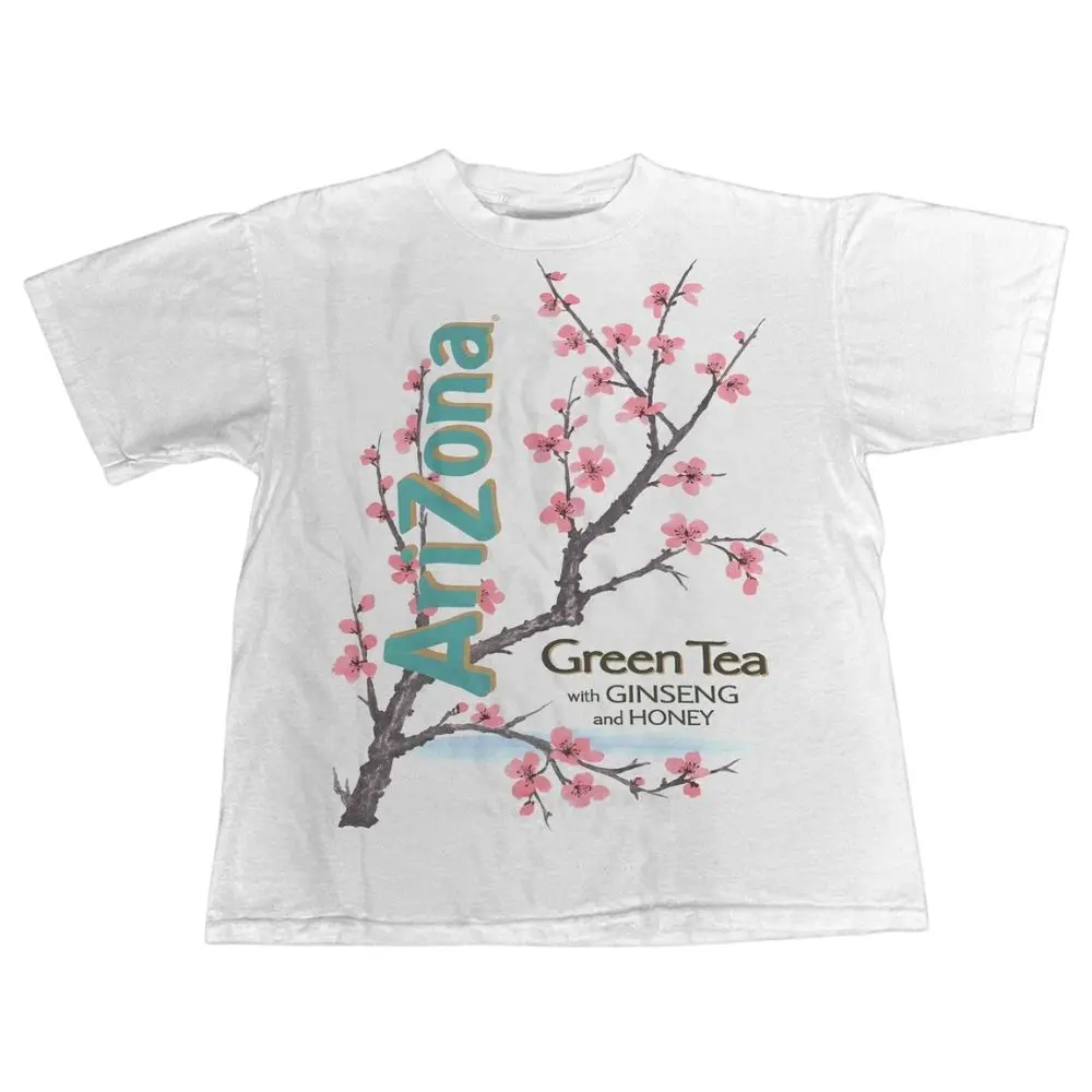 Women's Clothes: Vintage Cherry Blossom Graphic Tops, Soft Cotton Streetwear T-Shirt, Unisex Fashion Apparel Gift, Outfits, Clothes To Buy, Shirts For Women, Streetwear Clothing