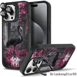 Sleep Token Phone Case For iphone 16 15 14 13 12 PRO PLUS MAX Gift Ideas Anti-drop Cellphone Protective Case With Ring Stand Magsafe Tough Shockproof Mobile Phone Cover .8.R93