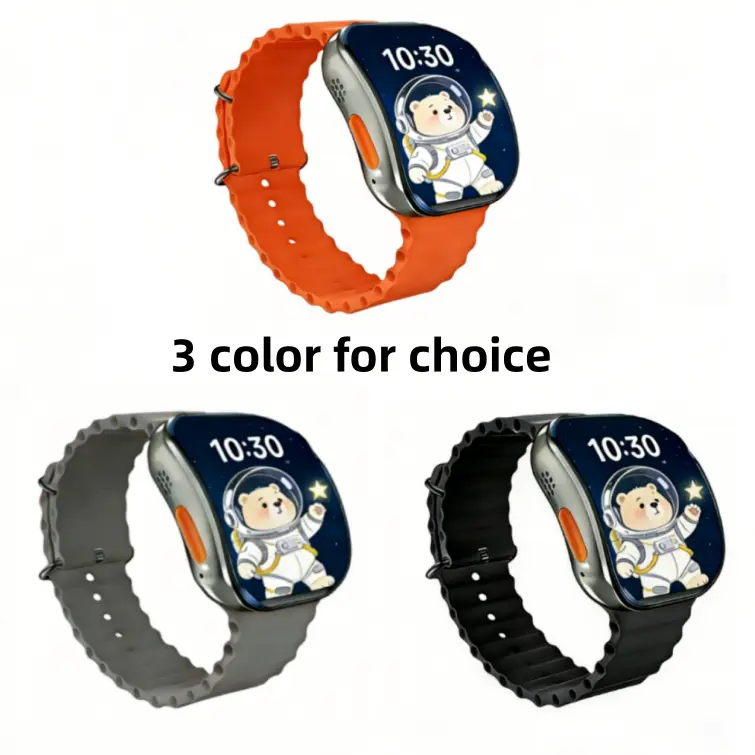 6-in-1 Smart watch Kit for iPhone/Android with Bluetooth Headphones 20W Fast Charger Type-C Cable Adapter Audio Support Compact Portable Wearable Tech