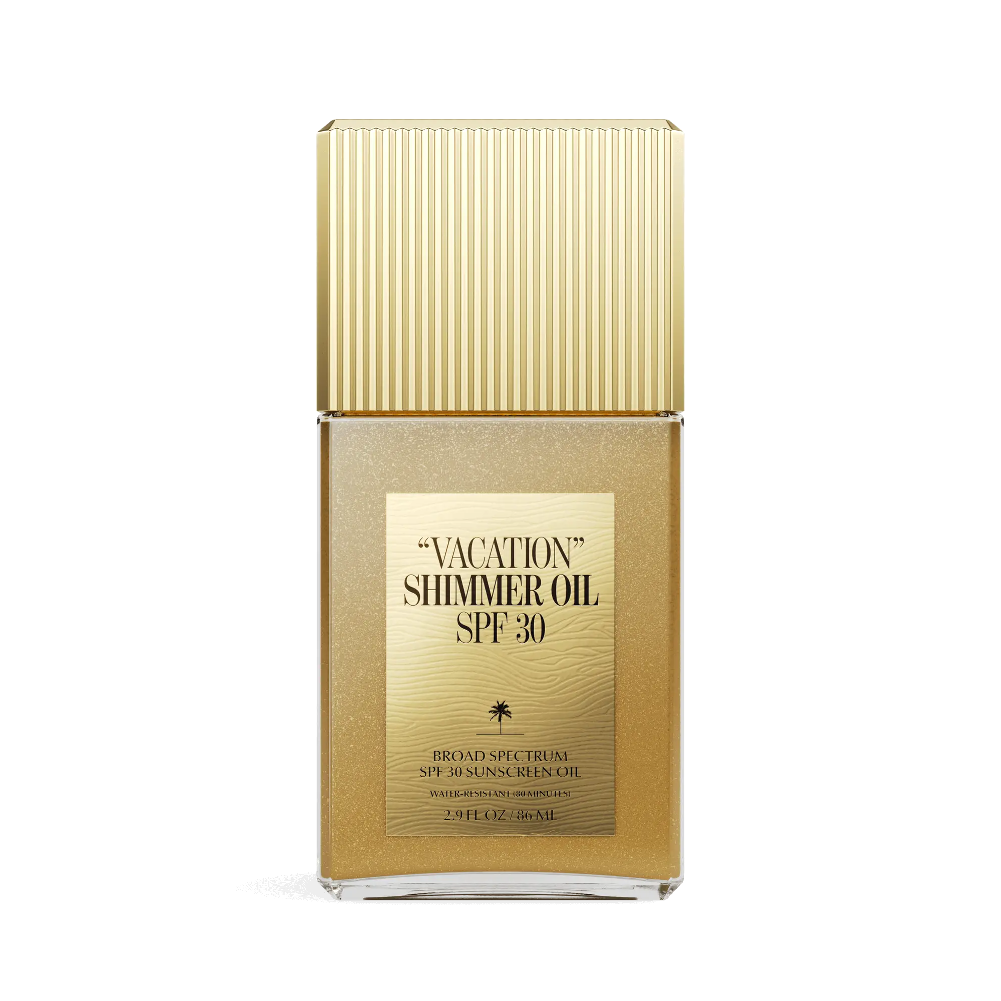 "VACATION" Shimmer Oil SPF 30 - Skincare Sunscreen