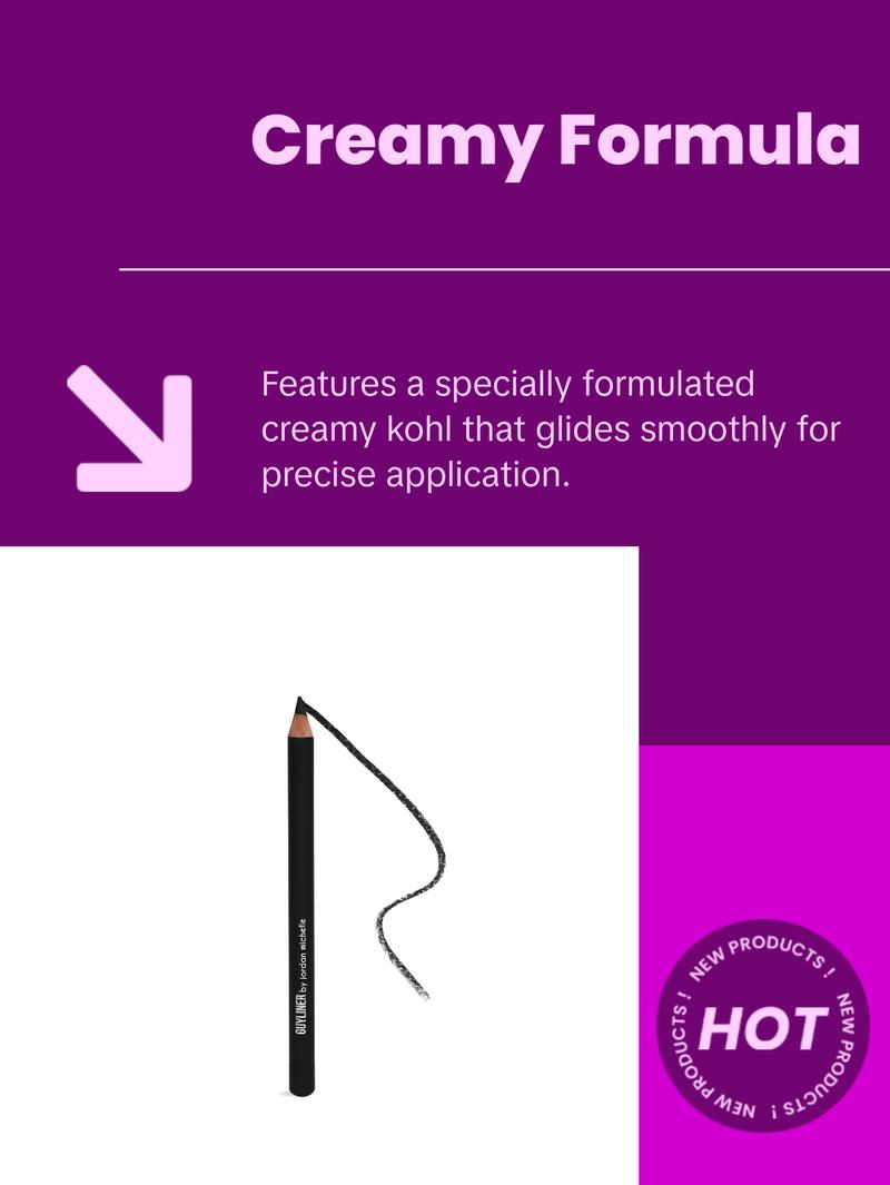 GUYLINER - JET BLACK EYELINER FOR MAKEUP