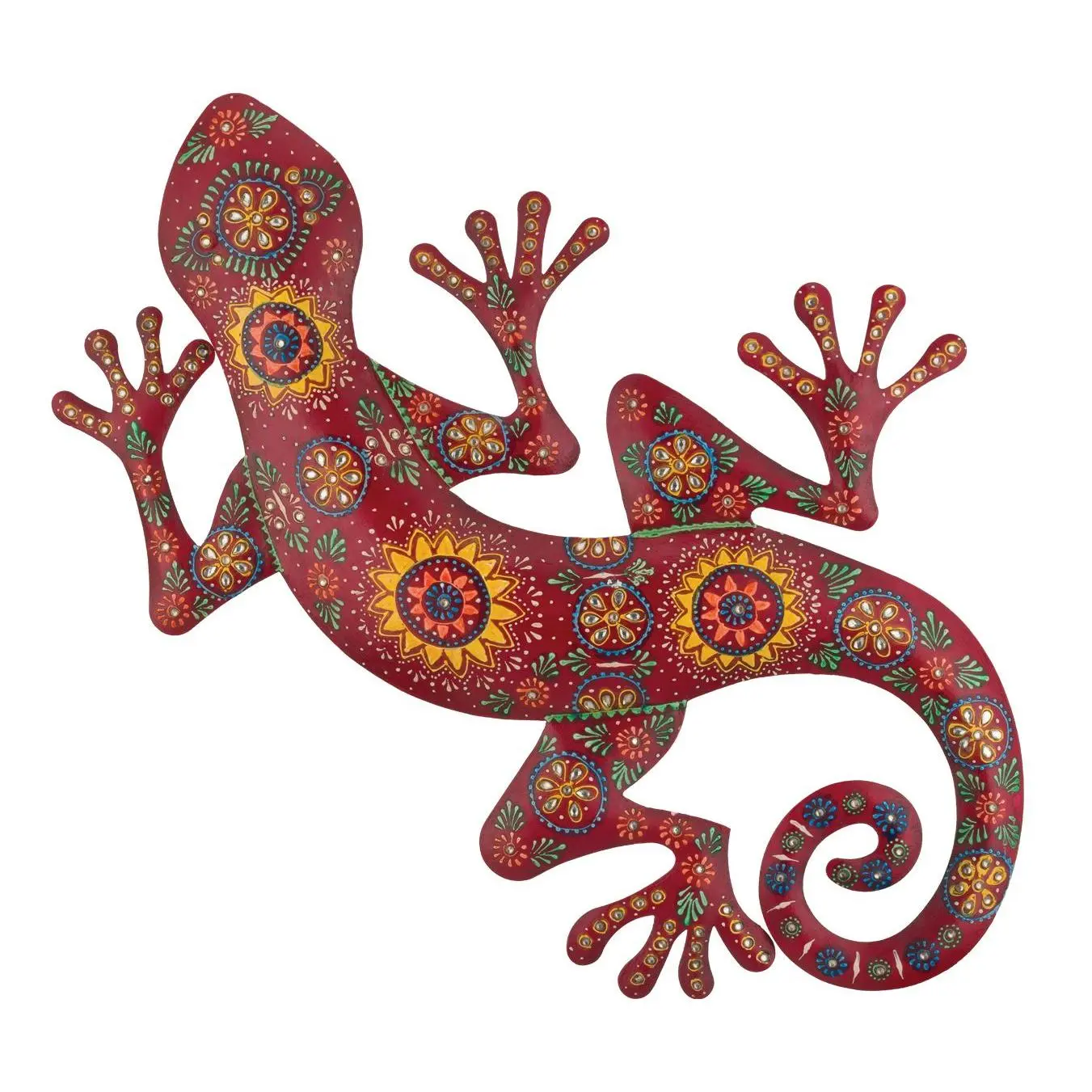 Regal Art & Gift Maha Gecko Wall Decor 24" - Red