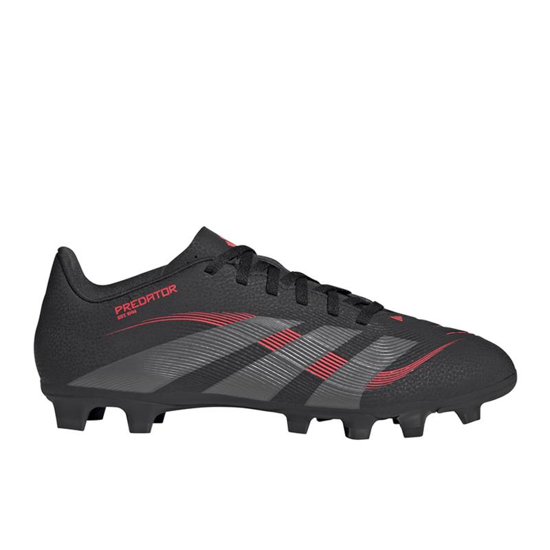 adidas Mens Predator Club Firm GroundMulti Ground Soccer Cleats  - Black, Red