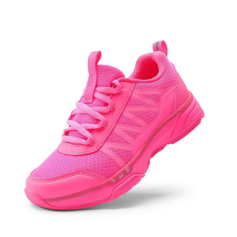Dream Pairs Boys' Lace-Up Breathable Mesh Sneakers - Lightweight, Slip-Resistant, Anti-Kick Toe Protection, Secure Tongue - for 4+ to 10-11 Years Sports & Outdoor Play, Adventure Wear, Fitness, Sneaker