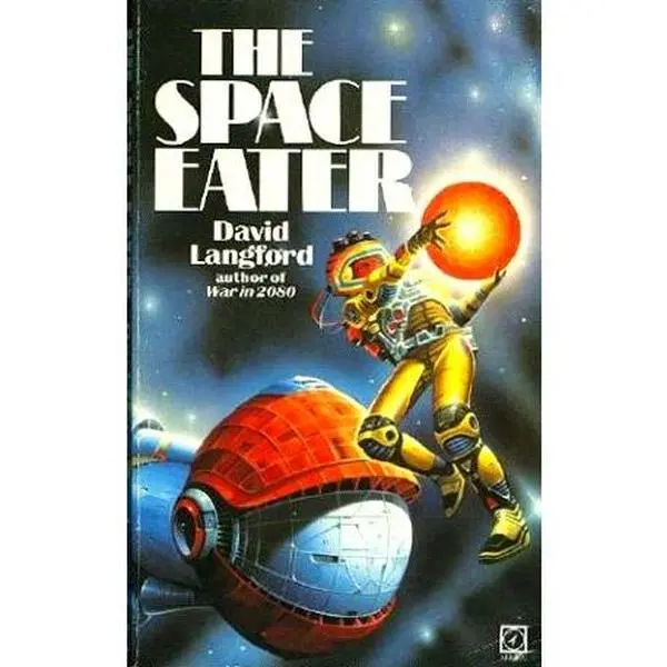 USED Book - The Space Eater by David Langford (Paperback) - english
