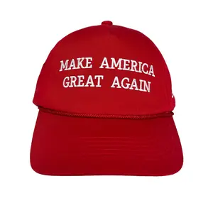 Classic MAGA Red Rope Hat | Make America Great Again Snapback