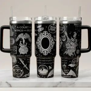 A Court of Wings and Ruin Tumbler 40oz, Velaris Tumbler, Velaris Bookish Gift
