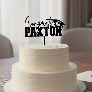 Personalized 2026 Graduation Cake Toppers & Decorations for High School or College Celebrations