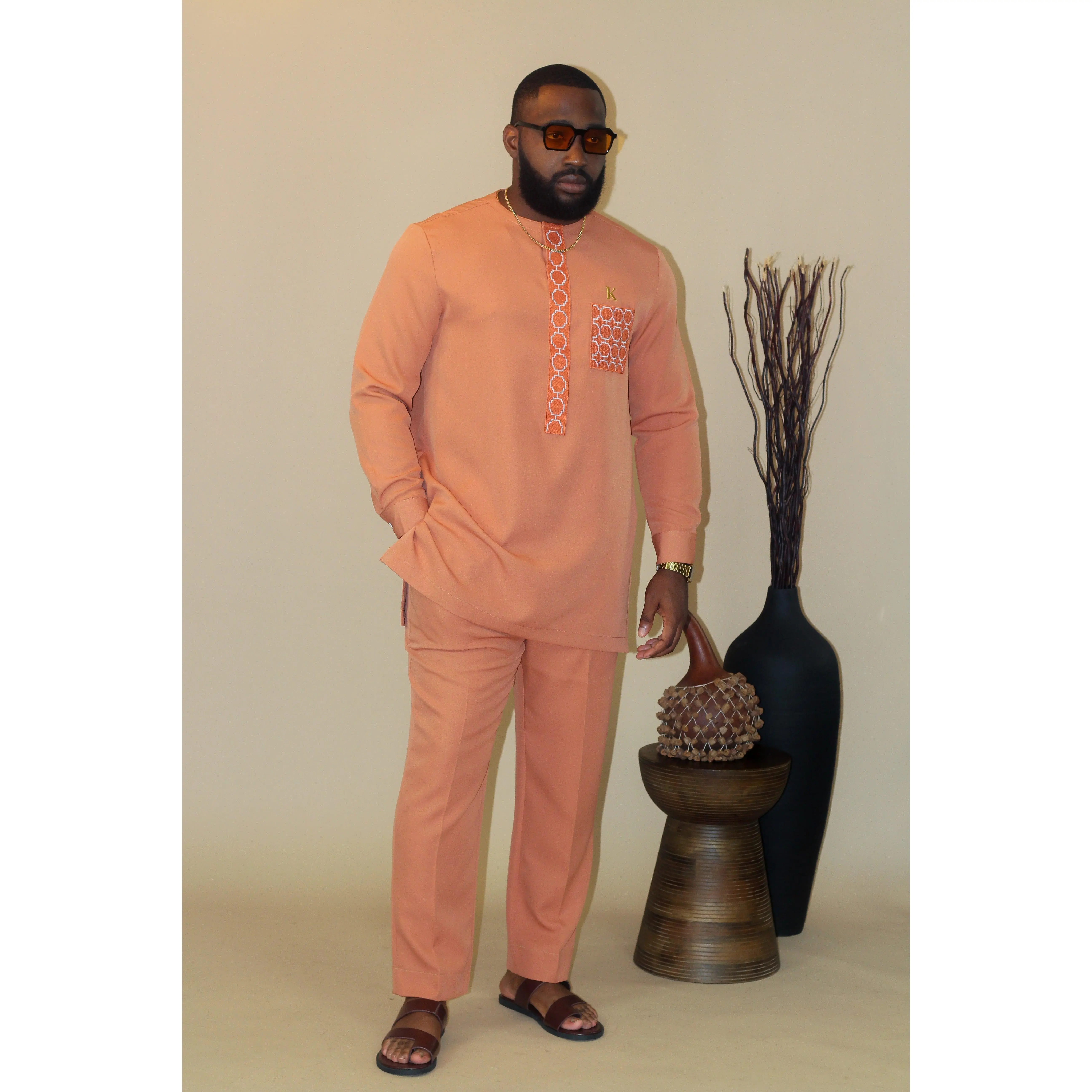 Peach 2-Piece Senator Set