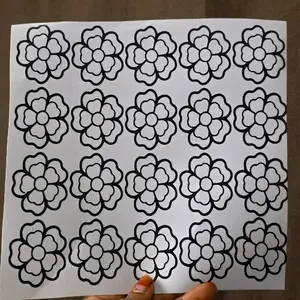 Henna Freestyle Pattern Stencil Sheet for Hand and Feet -  individual strips for Temporary Tattoo & Casual Daily Design - Safe Easy to Use for Festive Events & Special Occasions